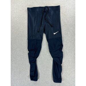 Nike Pro Elite Full Length Compression Track & Field Tights‎ (Men's 2XL) Blue